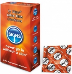 Skins Ultra Thin Condoms 12 pack